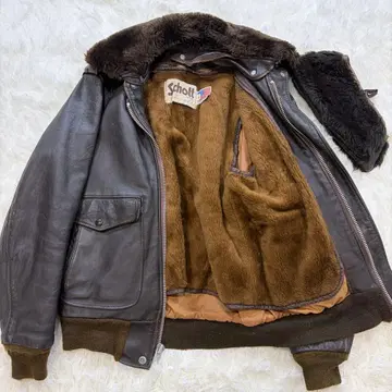 샷 G-1 184SM 보아 라이너 보아 옷깃 플라이트 자켓 34