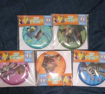 주토피아2 Happy 복권 해피 복권 I상 캔 거울 5종 컴프