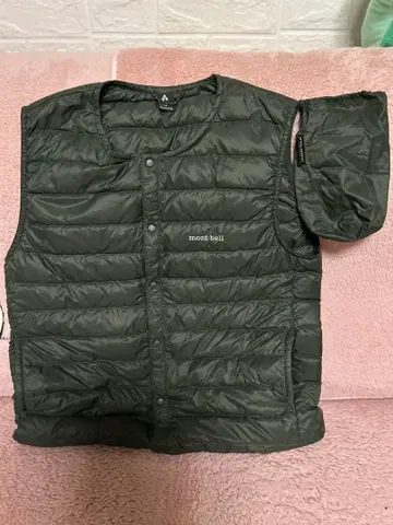 몽벨 스페리오 다운 라운드넥 베스트 남성용 1101505