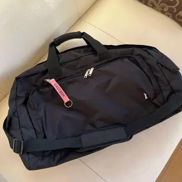 나일론 블랙 보스턴 백