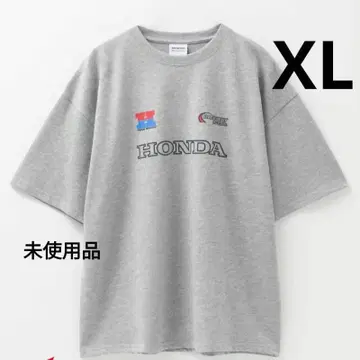 [ 미사용품 XL ] 혼다 HONDA 오버 사이즈 T셔츠 그레이