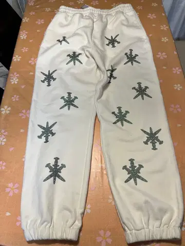 미사용 UNKNOWN LONDON 팬츠 맨투맨 큐빅 조거