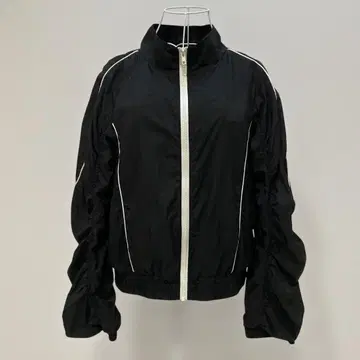 BAYFLOW 블랙 나일론 자켓