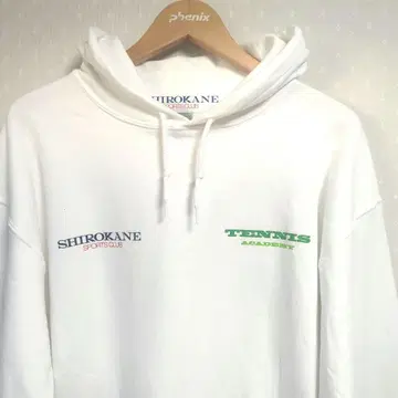 흰금 스포츠 클럽 오리지널 테니스 아카데미 후드티