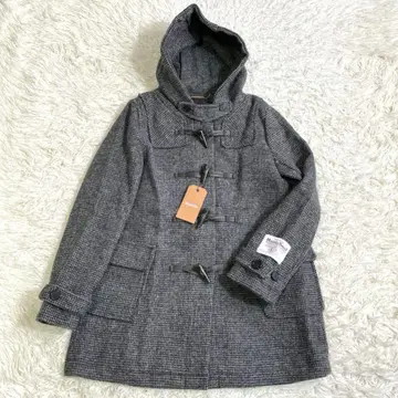 새상품 정가 29980엔 더즈린 해리스 트위드 더플 코트 숏 기장