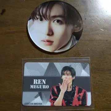 [ 새상품 ] REN MEGURO 마그넷 & 최애 인증서 세트