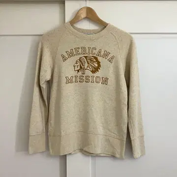 Americana 맨투맨 DEUXIEME CLASSE 베이지 새상품급