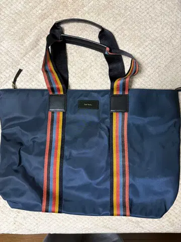 폴스미스 네이비 토트백