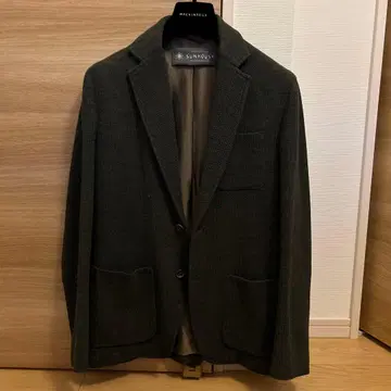 SUNHOUSE 테일러드 자켓 다크 그레이 46