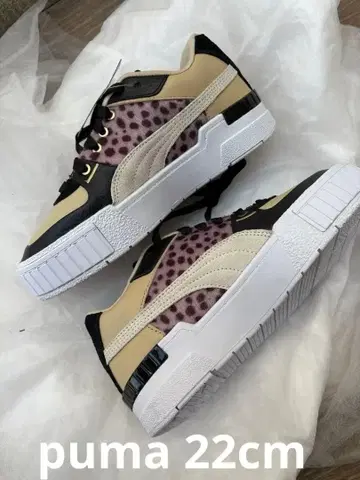 Puma 레오파드 무늬 스니커즈