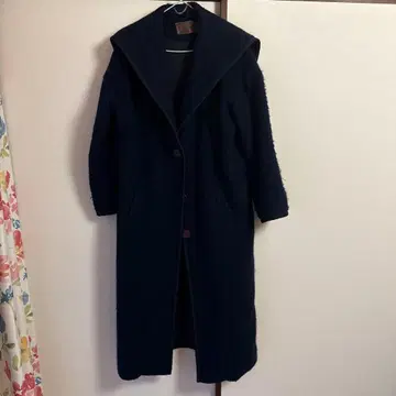 HONEY MI HONEY 네이비 롱 코트