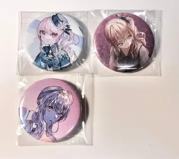 아키야마 미즈키 CD 싱글 특전 캔뱃지 3점 세트