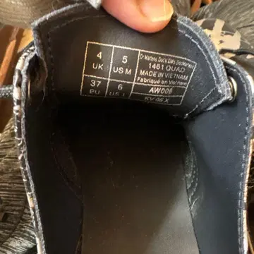 닥터마틴 1461 쿼드 스니커즈 5 US