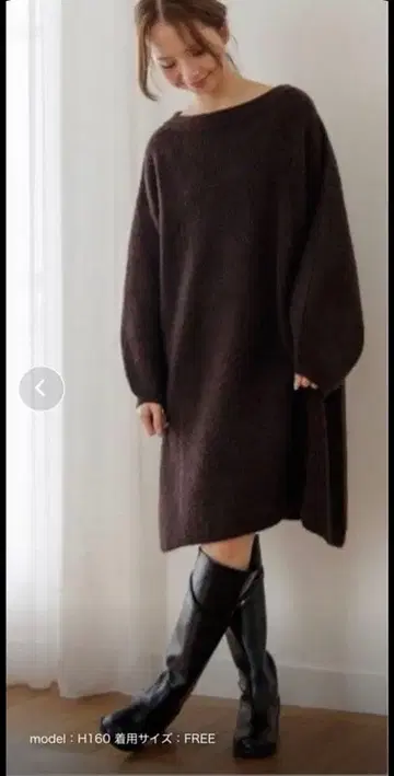 flower 워미 니트 원피스 2