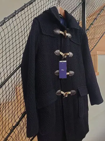 [택 포함 새상품] g-stage 더플 코트 블랙 토글 지스테이지