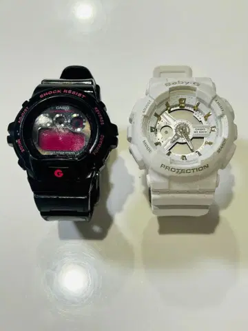 CASIO g-shock mini & baby-G