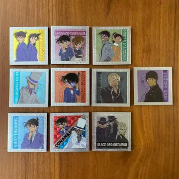 명탐정 코난 메탈릭 마그넷 10종 세트