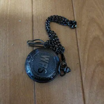 WPS 회중시계 나침반 디자인 블랙