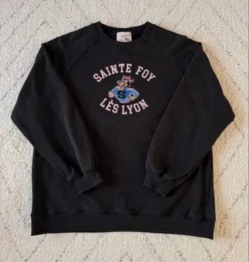 플로키 맨투맨 구제 의류 빈티지