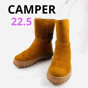 CAMPER K400459-003 스웨이드 숏부츠 35 22.5