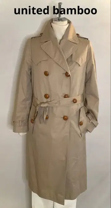 일본제 유나이티드 뱀부 트렌치코트