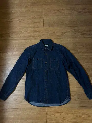 Schott 데님 워크 셔츠 S 사이즈