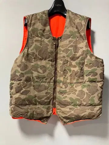 70s80s 에디바우어 블랙택 베스트 덕헌터 카모