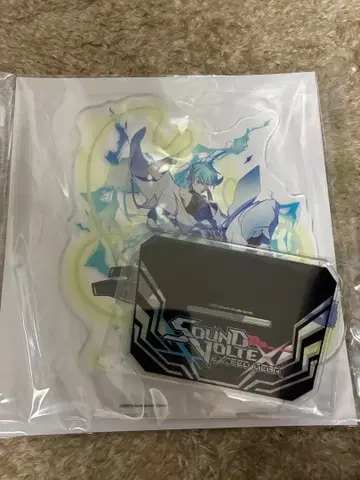 SOUND VOLTEX 아크릴 스탠드 배지 세트