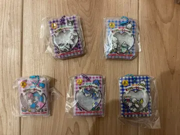 산리오 바스락 프레이크씰풍 참 5종 세트