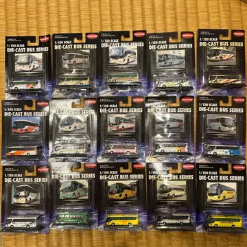 다이캐스트 버스 시리즈 15대 세트