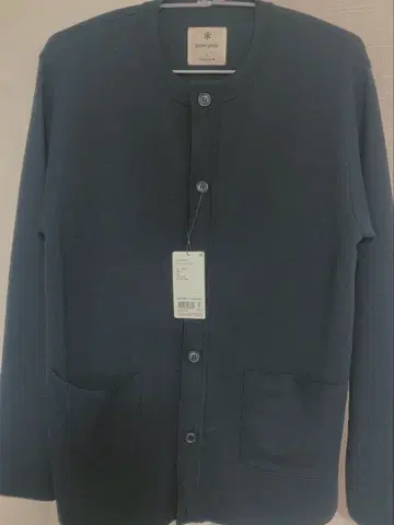 [ 새상품 ] snow peak 블랙 가디건 L