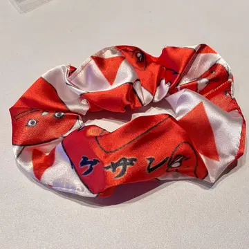 미사용 귀중! GEZAN 게잔 빨간 고양이 스크런치 라이브 회장에서 구매