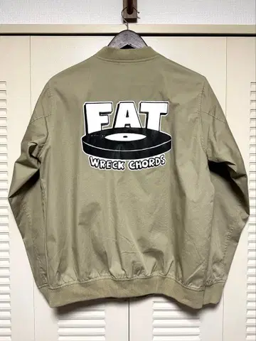 FAT WREAK CHORDS 패트렉 코즈 바시티 자켓 블루종