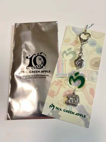 Mrs. GREEN APPLE 10주년 기념 키링 랜덤 참