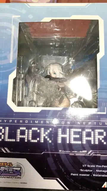초차원게임 넵튠 블랙 하트 피규어 알터 느와르