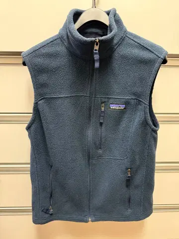 patagonia 플리스 베스트 파랑