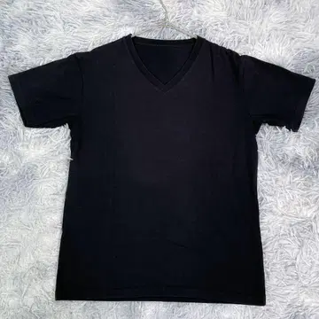 UNIQLO [ S ] 티셔츠 블랙 얇은 소재 작은 사이즈 남성용