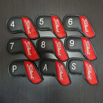 Titleist 타이틀리스트 아이언 커버 9개 마그넷식