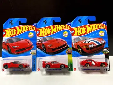 핫휠 2025 신상 베이직카 페라리 3종 세트