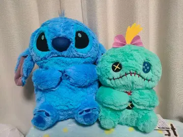 디즈니 스티치 통통 앉아 초BIG 봉제 인형