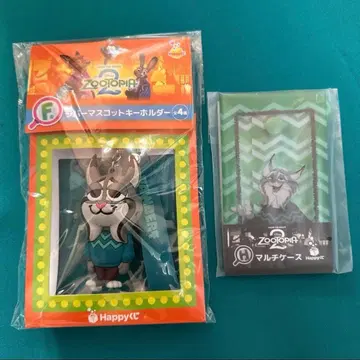 주토피아 2 파우버트 마스코트 홀더 & 멀티 케이스