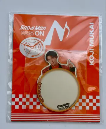 당일 배송 Snow Man 무카이 코지 거울 스티커