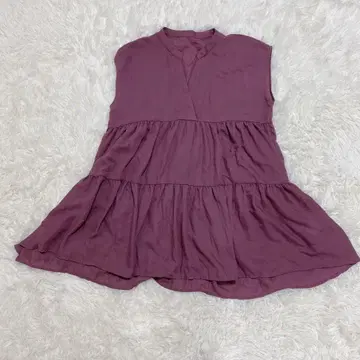 a.v.v 여성용 슬리브리스 튜닉 XS 핑크 이토킨 플레어