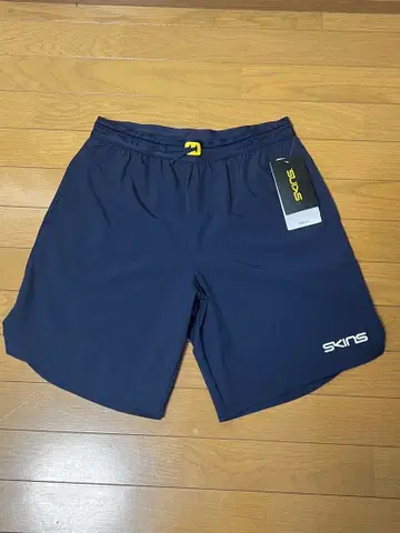SKINS 남성용 네이비 숏팬츠 series 3