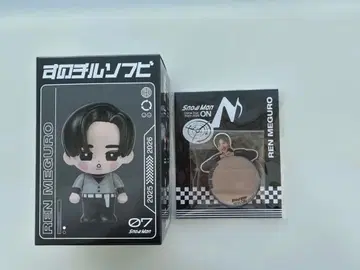 SnowMan 메구로 렌 스노치루 소프트 비닐 & 거울 스티커 2세트