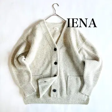 이에나 니트 캐시미어 가디건