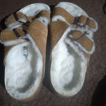 BIRKENSTOCK 브라운 사보 샌들 40