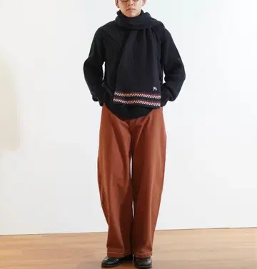 UNIQLO JW ANDERSON 와이드 핏 청바지