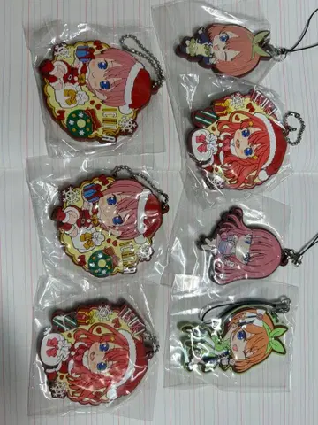 5등분의 신부 러버 스트랩 세트