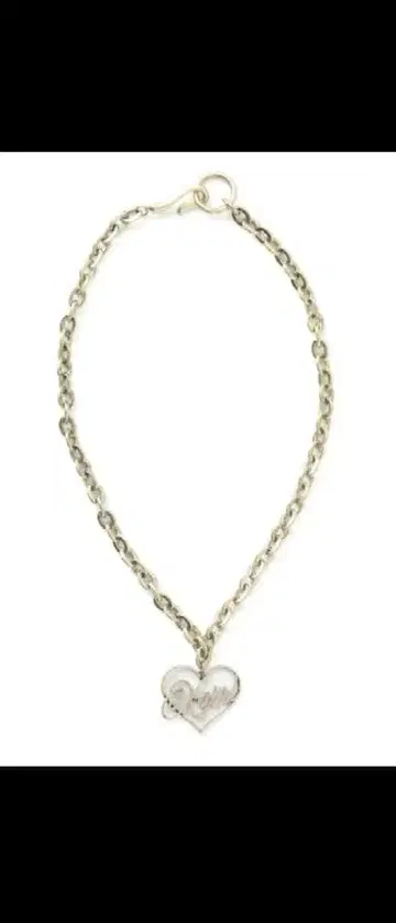 Xgirl 하트형 목걸이